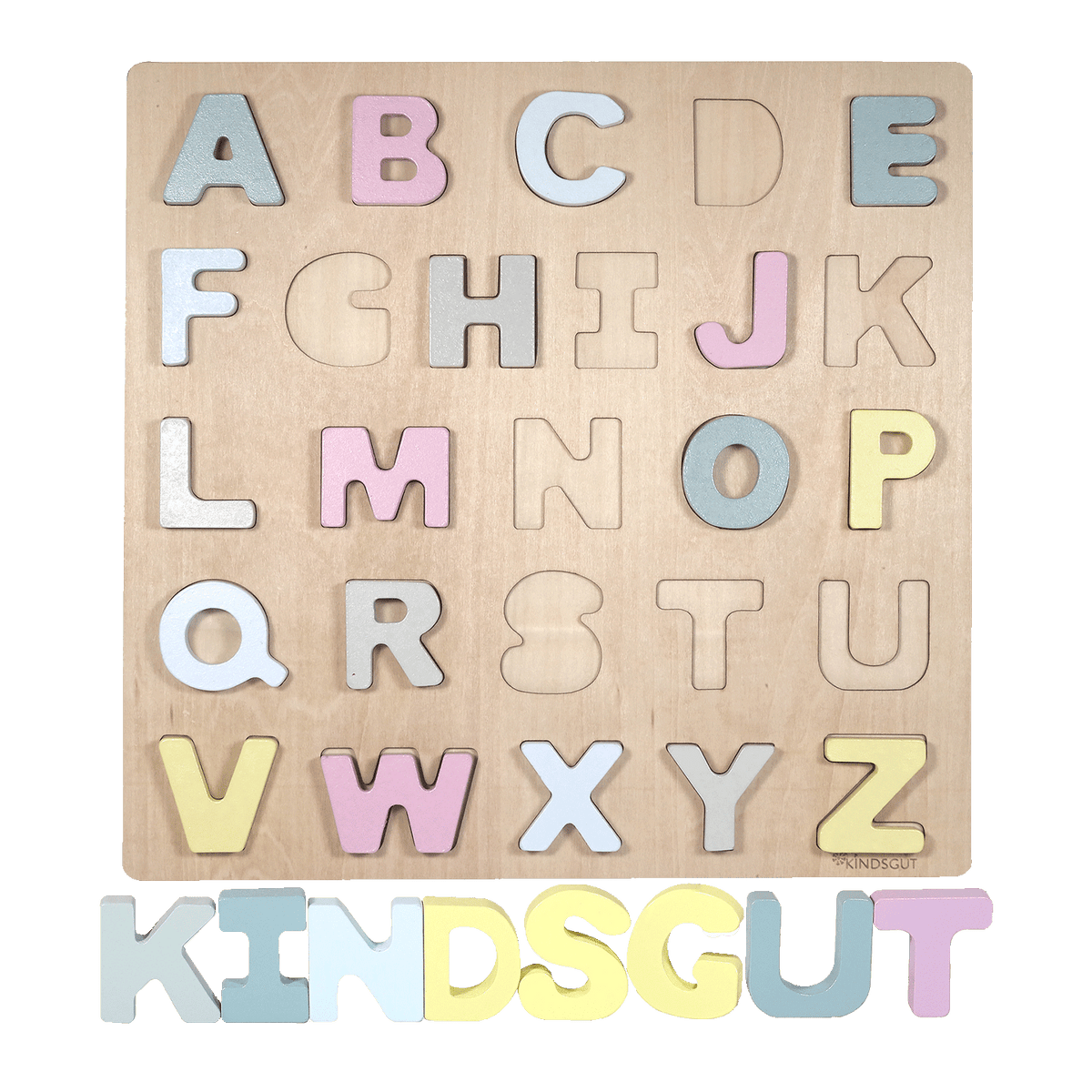 Buchstabenpuzzle Holz ABC Hanna von Kindsgut – Produktfoto 5