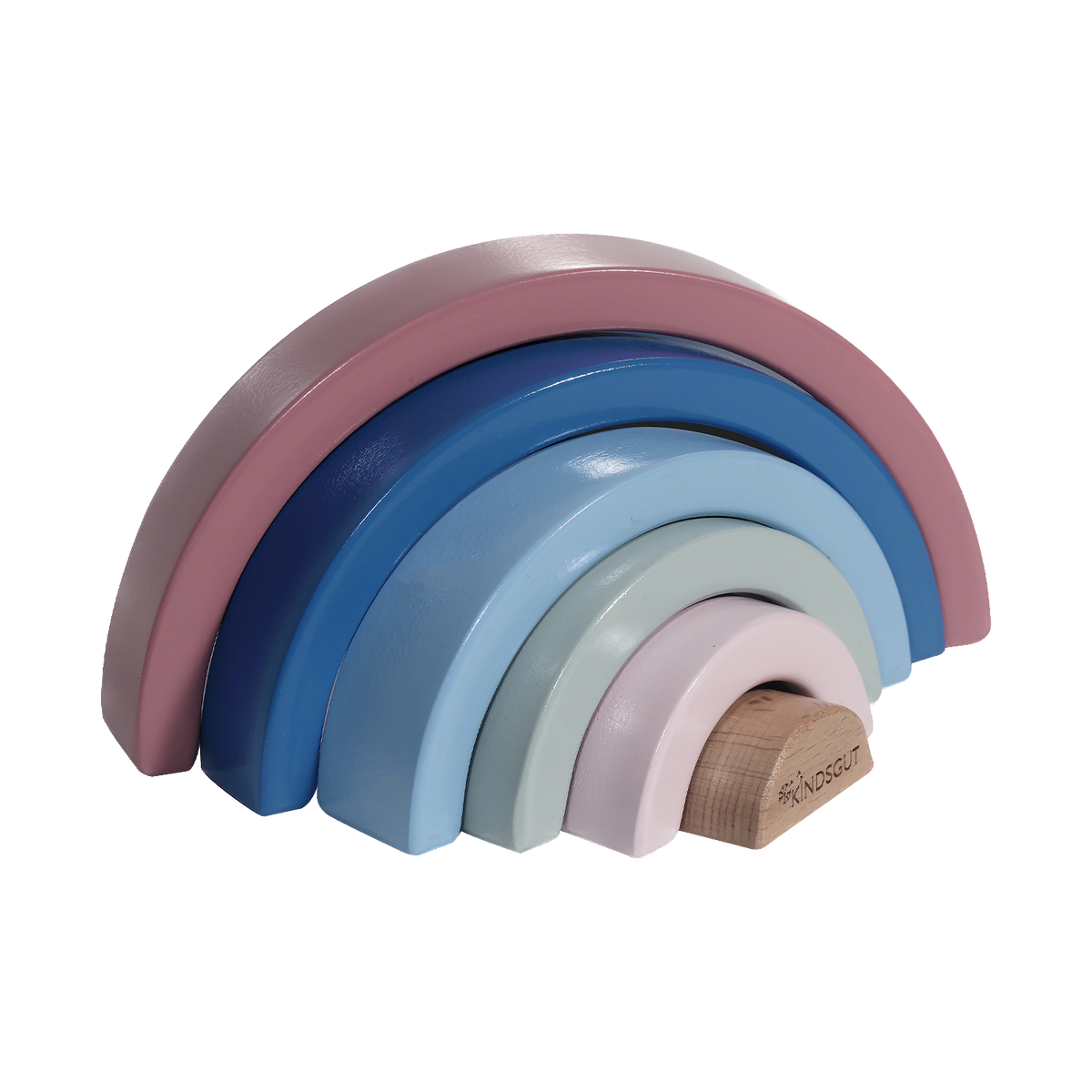Stapel-Regenbogen aus Holz von Kindsgut – Produktfoto 5