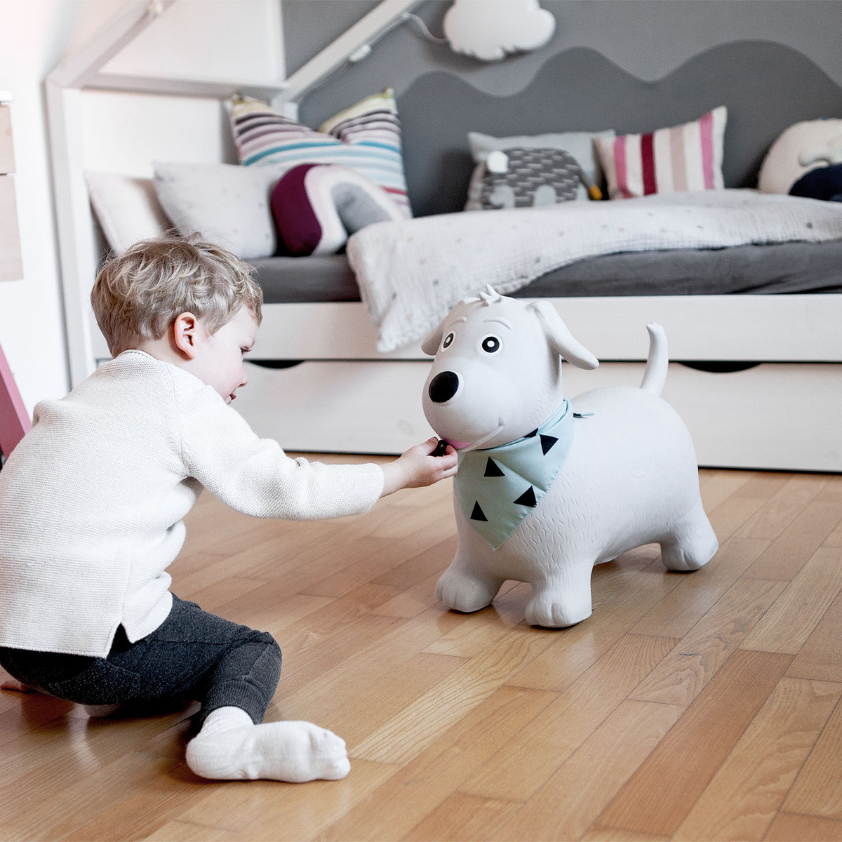 Hüpftier für Kinder Hund von Kindsgut – Anwendungsbild 4