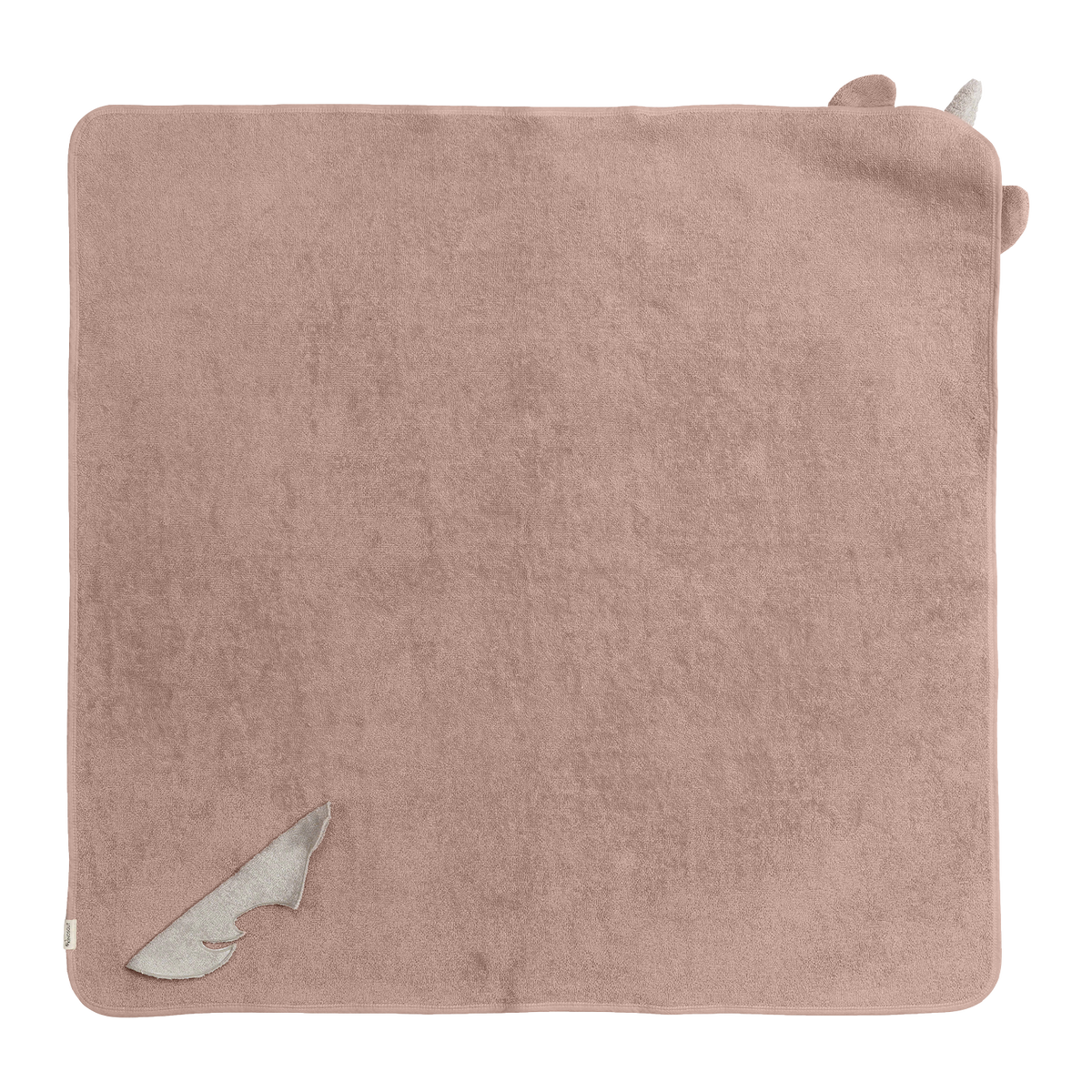 Kapuzenhandtuch Tiermotiv Einhorn 100 x 100 cm von Kindsgut – Produktfoto 5