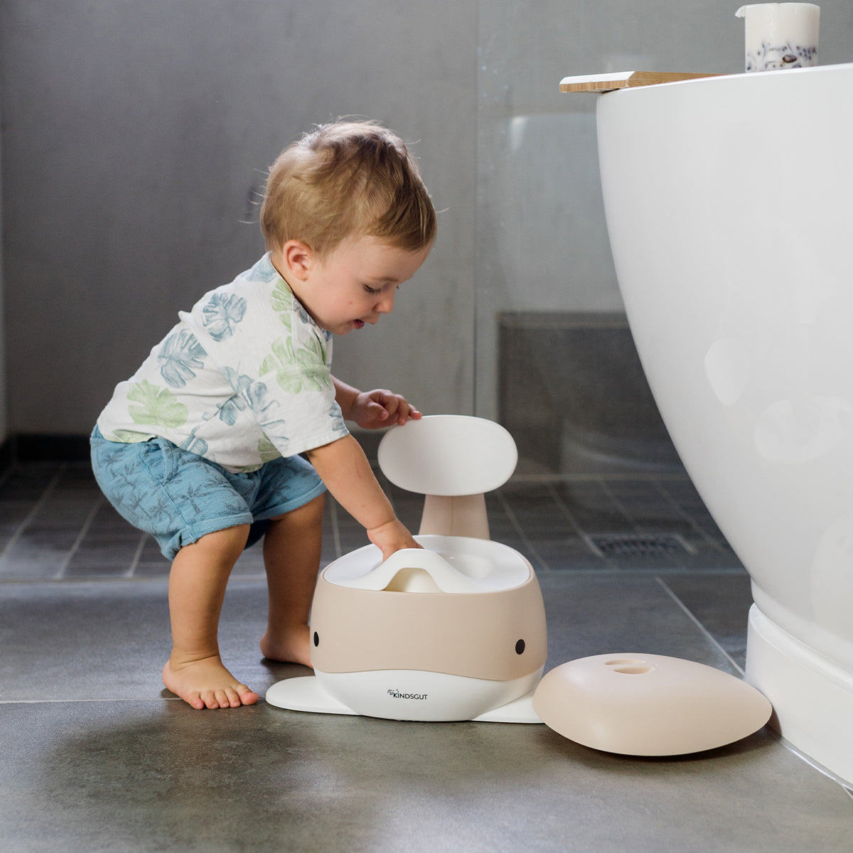 Kindertöpfchen Wal Sand von Kindsgut – Anwendungsbild 2
