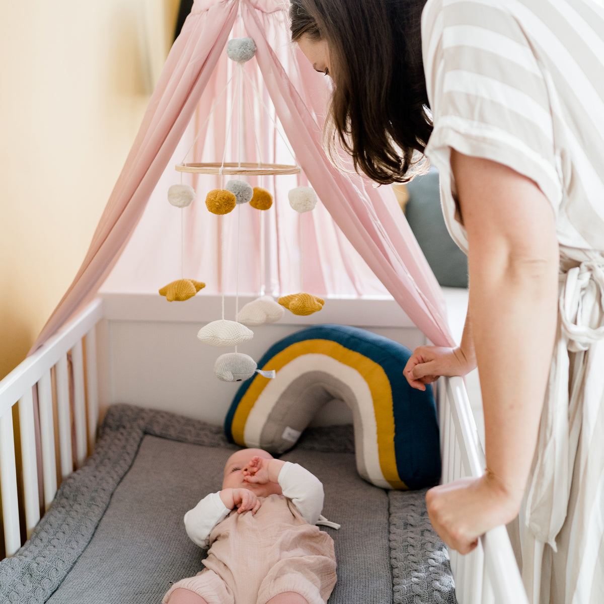 Mobile für Babys Nachthimmel von Kindsgut – Anwendungsbild 4
