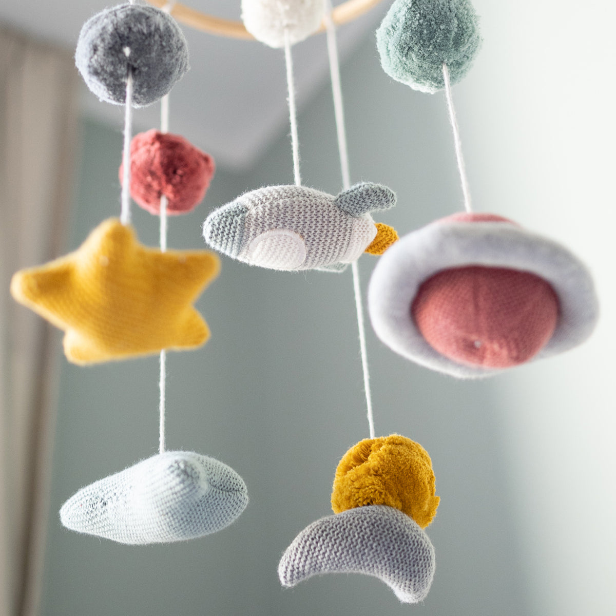 Mobile für Babys Weltraum von Kindsgut – Anwendungsbild 3