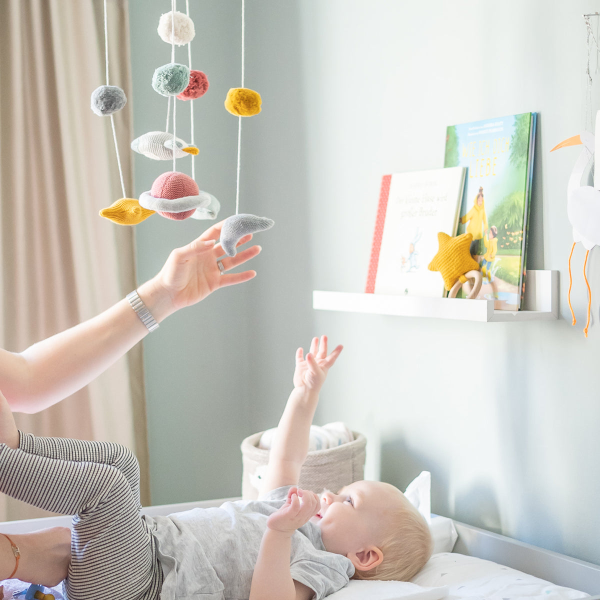 Mobile für Babys Weltraum von Kindsgut – Anwendungsbild 4
