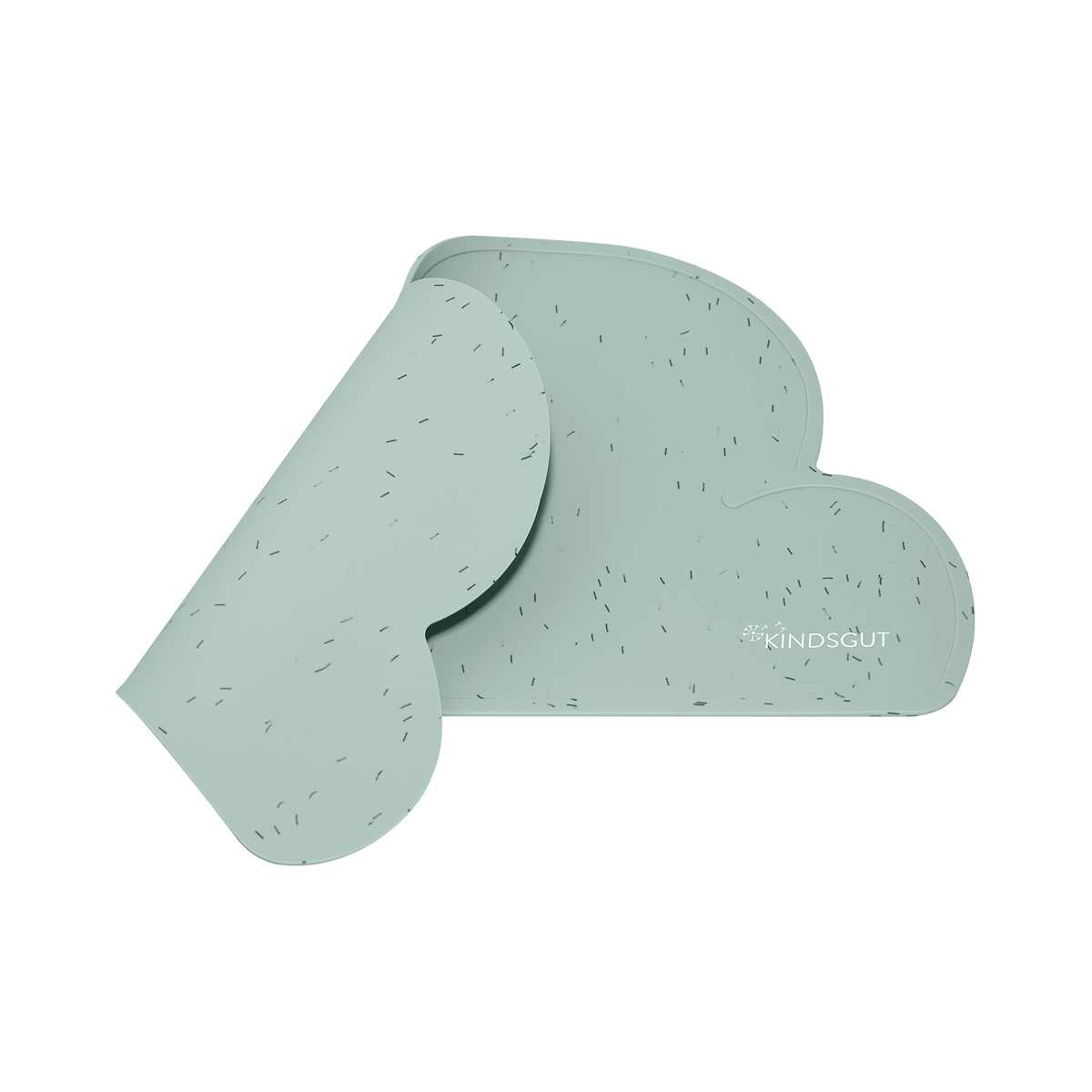 Silikon-Platzset Wolke gemustert Aquamarin Streusel von Kindsgut – Produktfoto 5