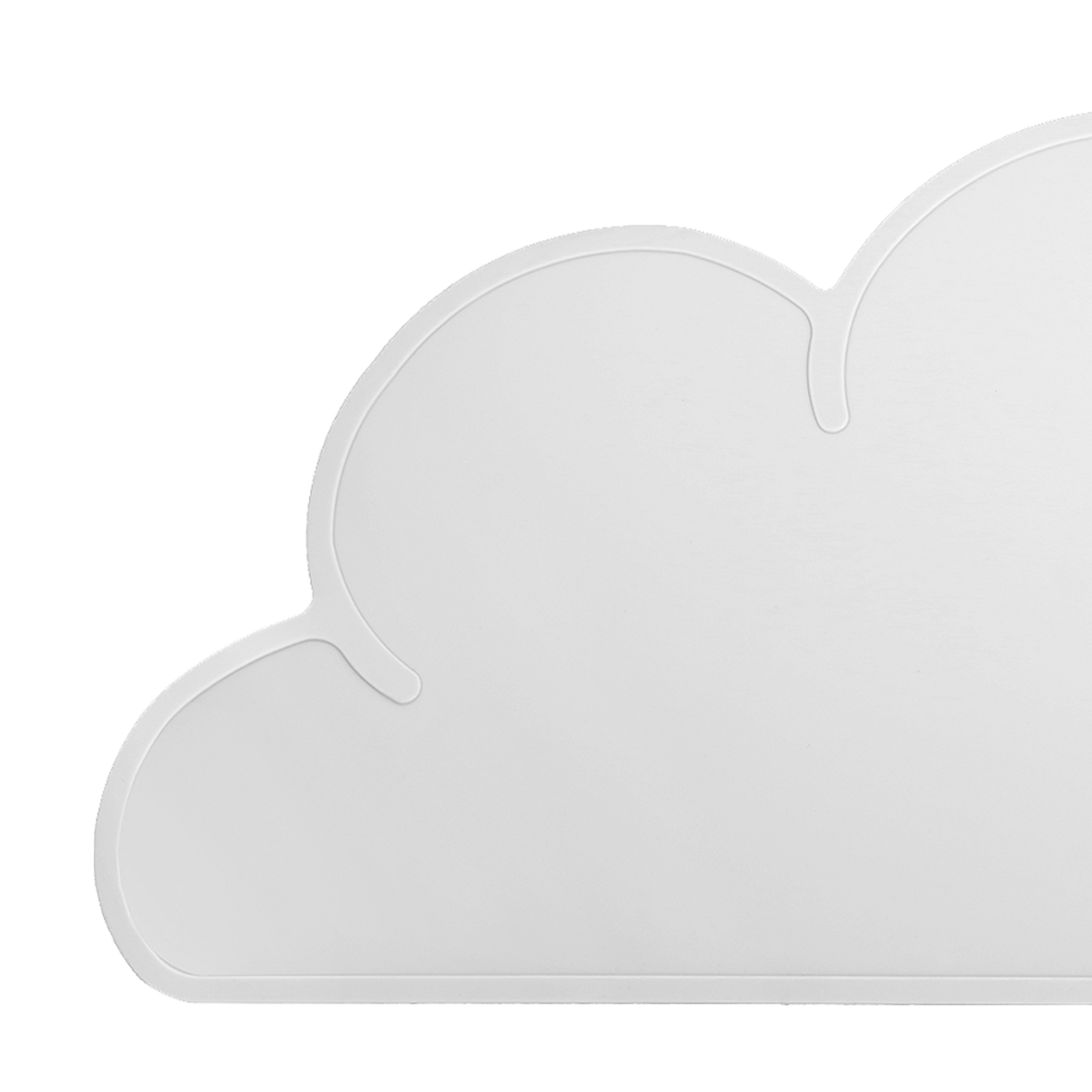 Silikon-Platzset Wolke für Kinder Hellgrau von Kindsgut – Produktfoto 6