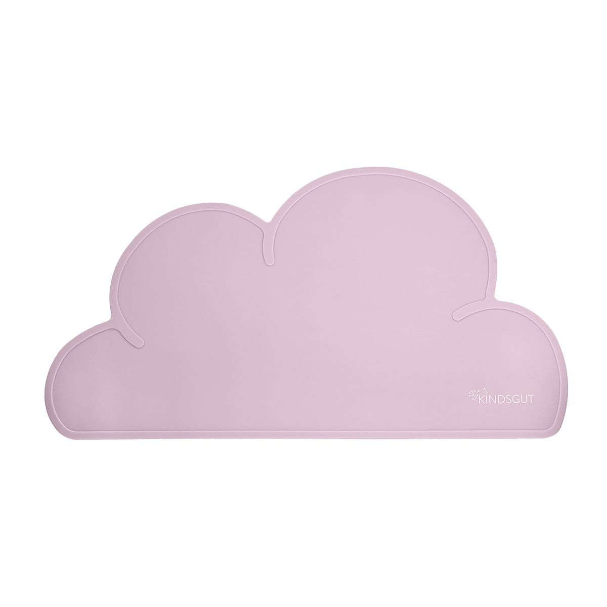 Silikon-Platzset Wolke für Kinder Zartrosa von Kindsgut – Produktfoto 1