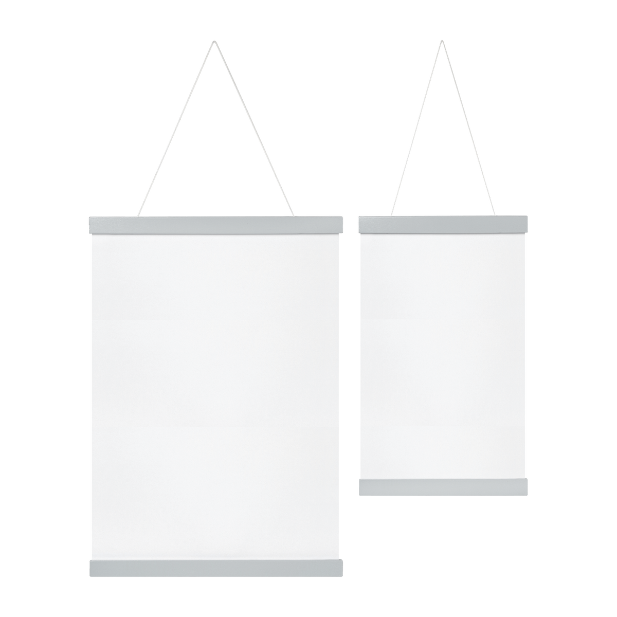 Magnetische Posterleiste Holz 30 x 40 cm Hellgrau von Kindsgut – Produktfoto 6