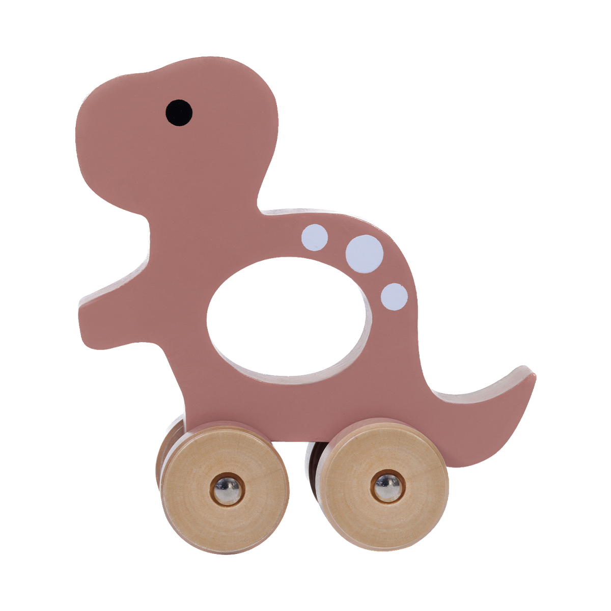 Schiebetier Dino aus Holz T-Rex von Kindsgut – Produktfoto 1