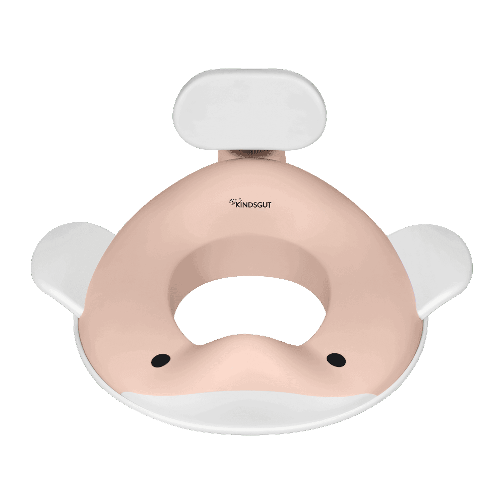 Toilettensitz für Kinder Wal Peach von Kindsgut – Produktfoto 1