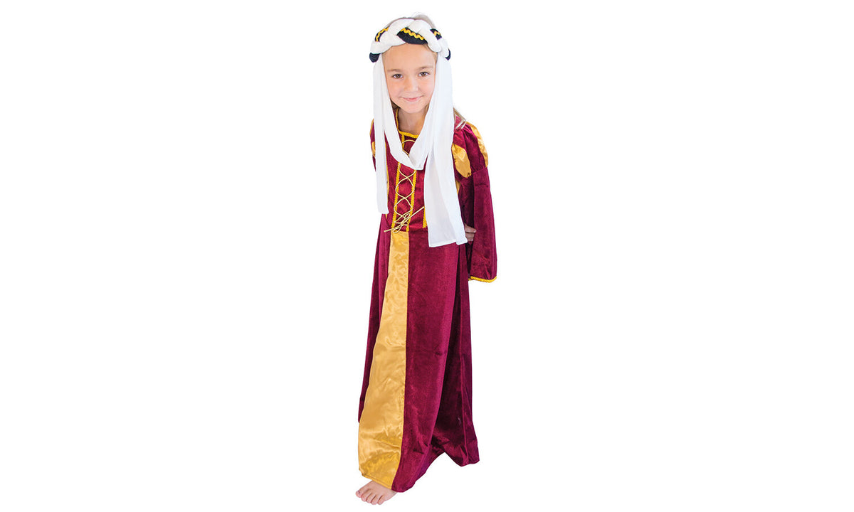 Prinzessinnenkleid Helena bordeaux Ansicht 2
