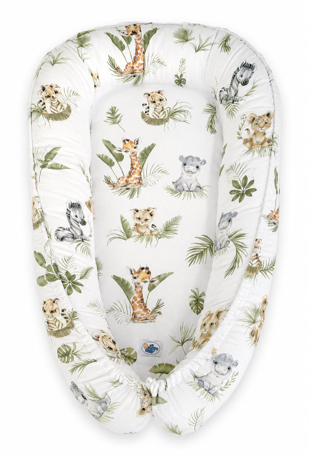 Babynest Kokon mit Motiv – Little Safari