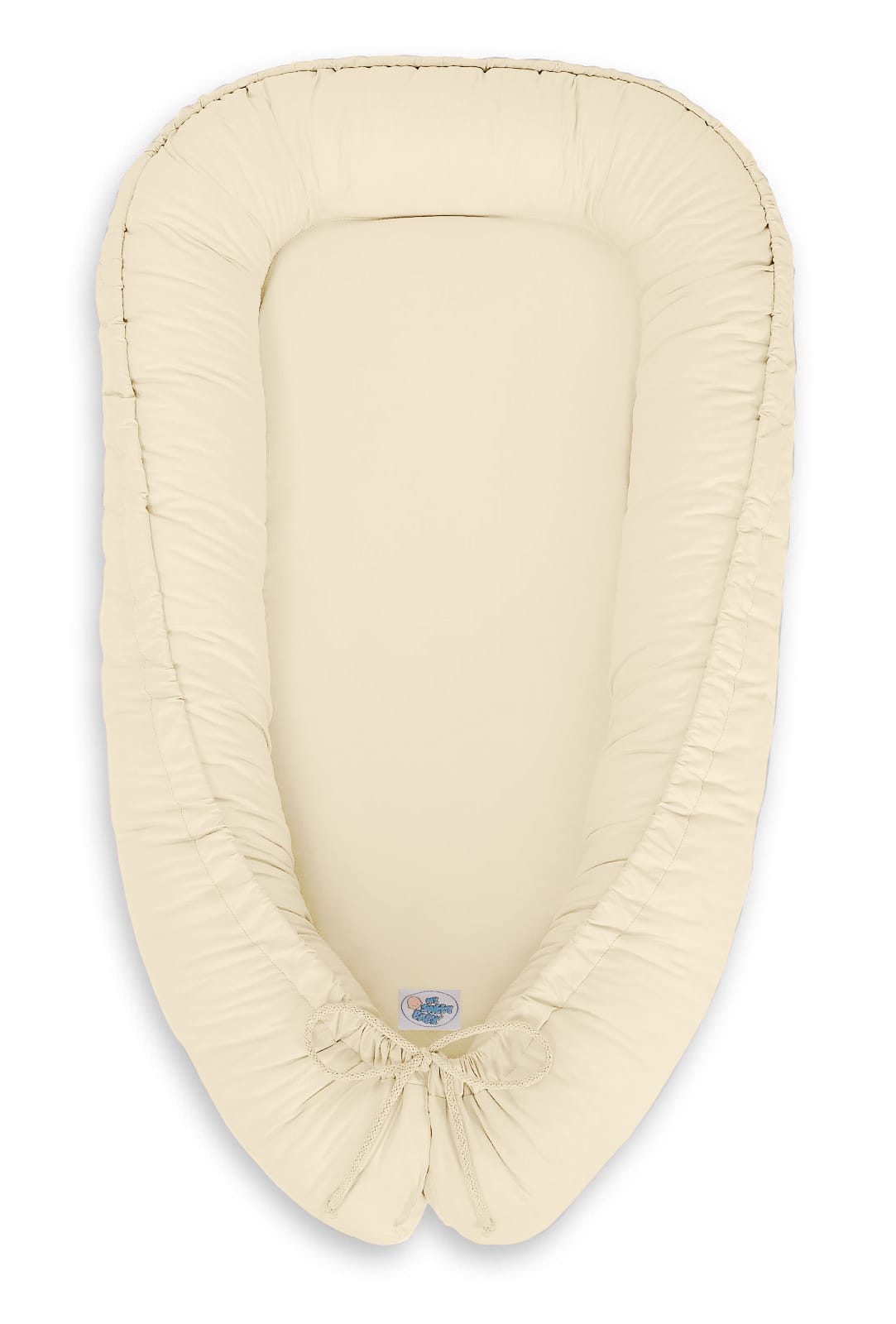 Babynest Kokon Baumwolle uni – Creme