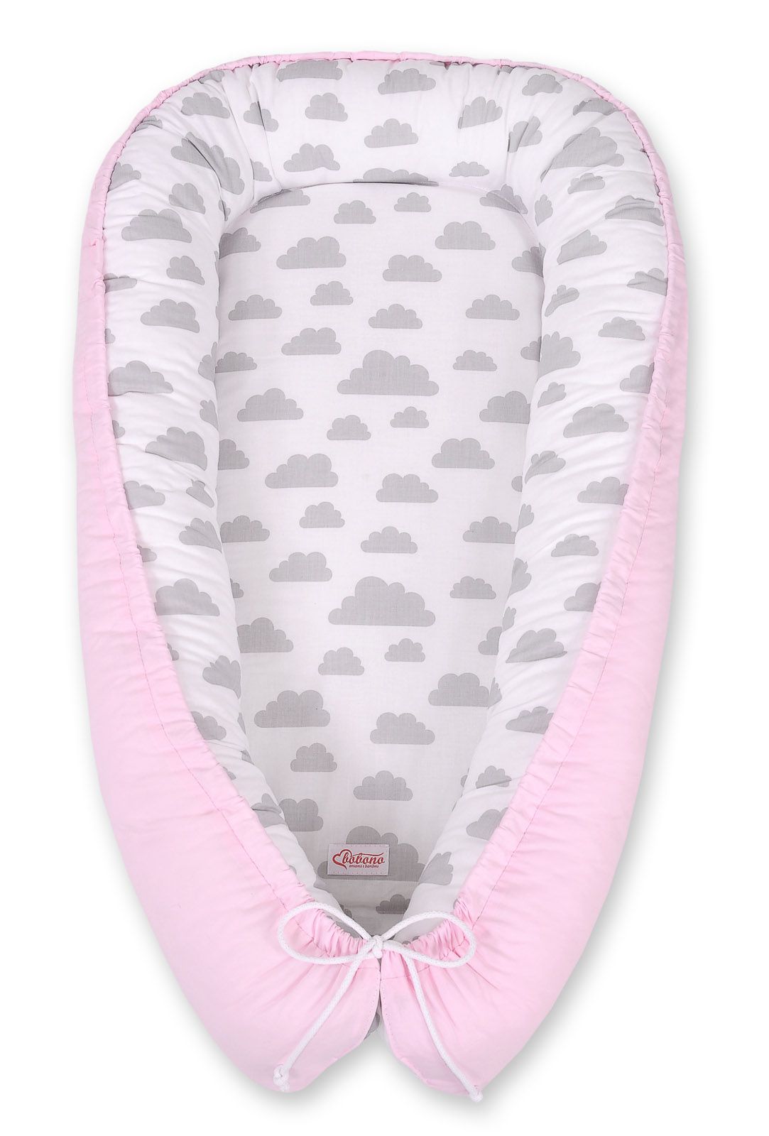 Babynest Kokon Bobono – Wolken Rosa