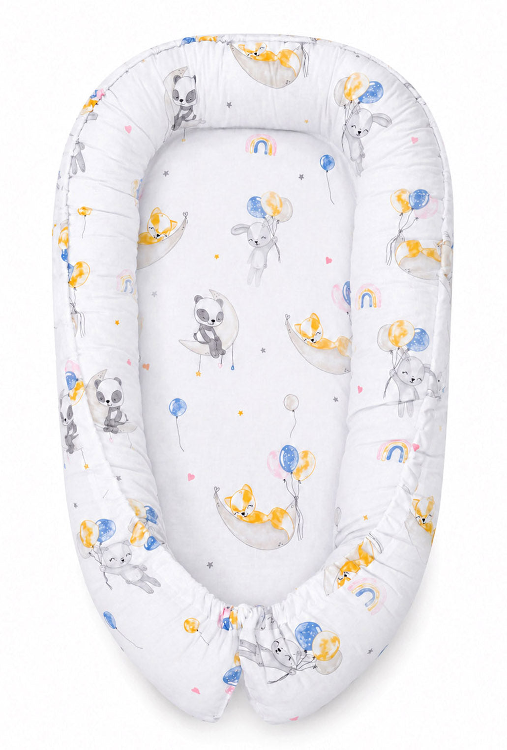 Babynest Kokon mit Motiv – Luftballons