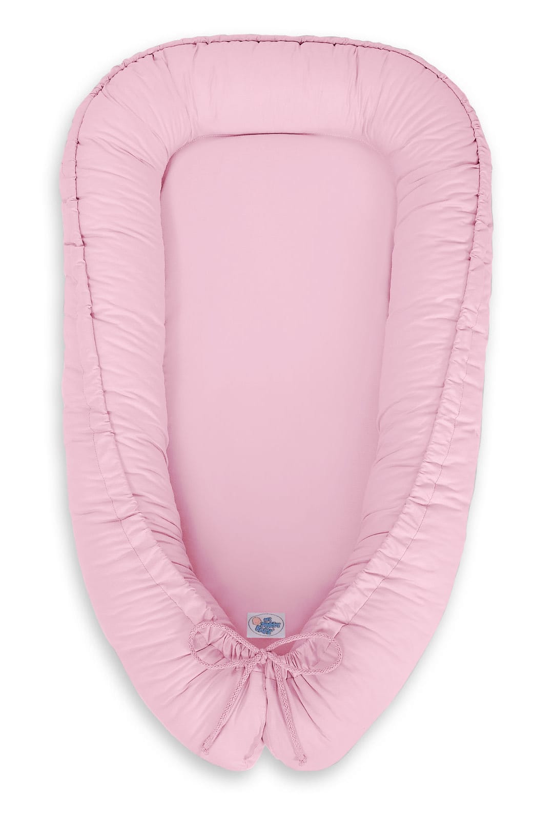 Babynest Kokon Baumwolle uni – Rosa