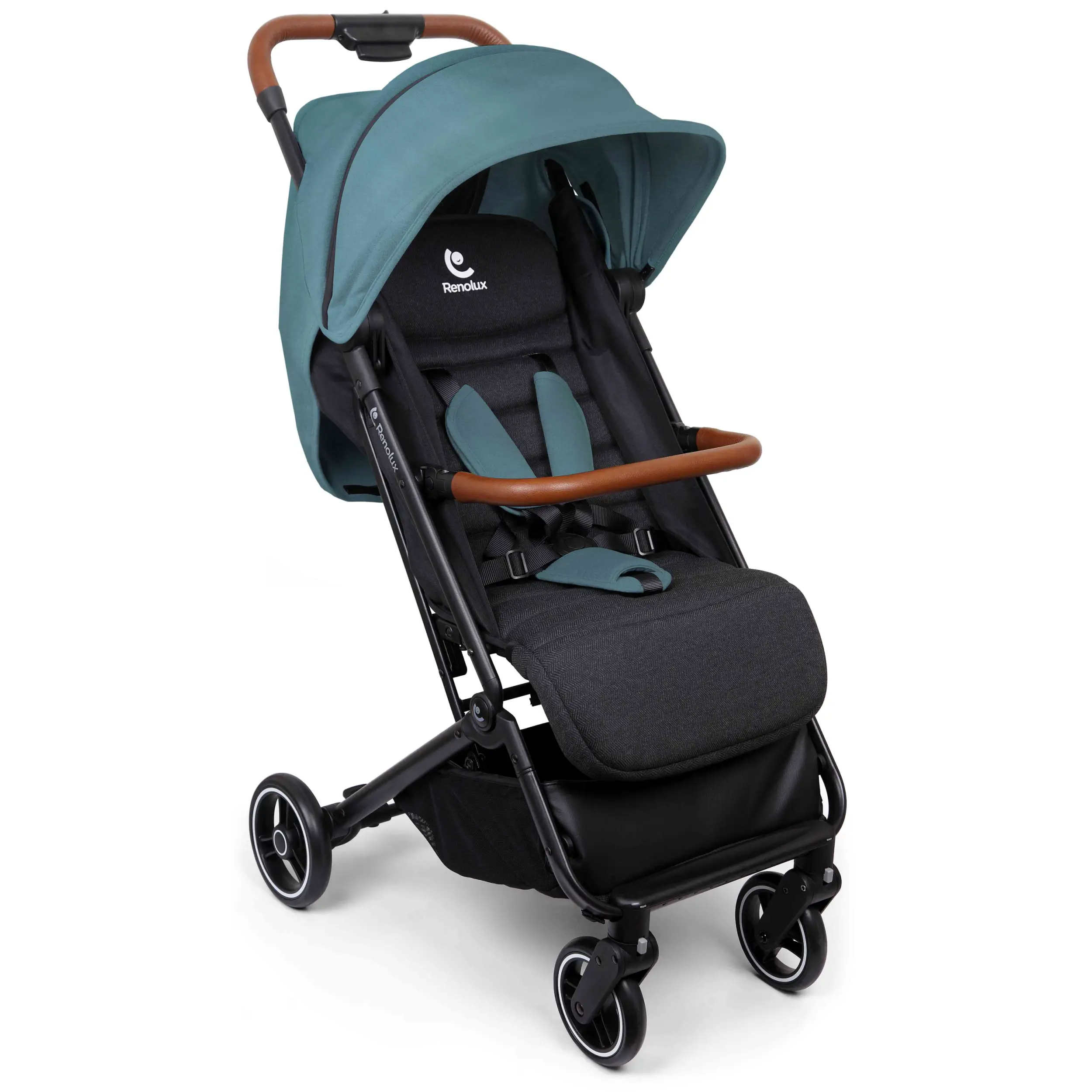 Kompakter Kinderwagen ab Geburt - RENOLUX PIXEL - Marineblau