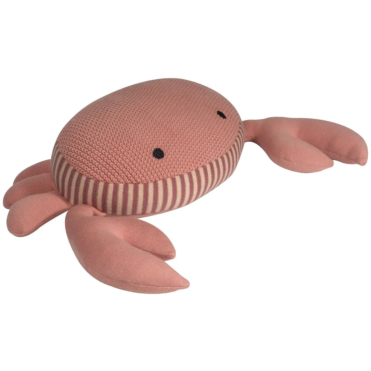 Kuscheltier für Babys – 100 % Baumwolle - Krabbe