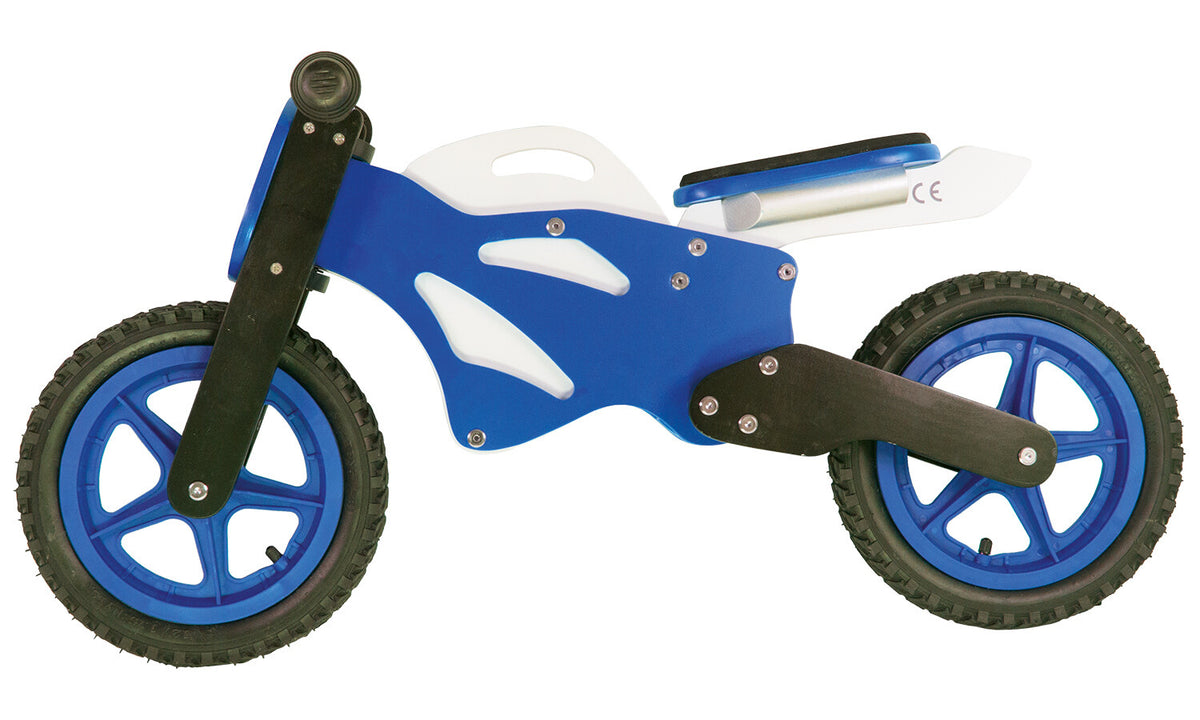 Laufrad Superbike blau Detail