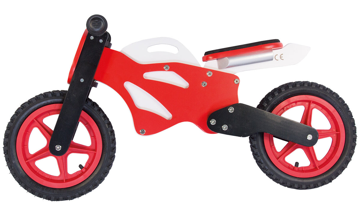 Laufrad Superbike rot Detail