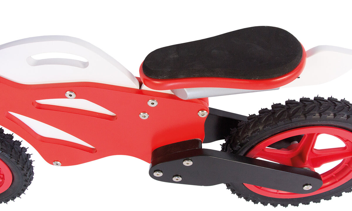 Laufrad Superbike rot Detail