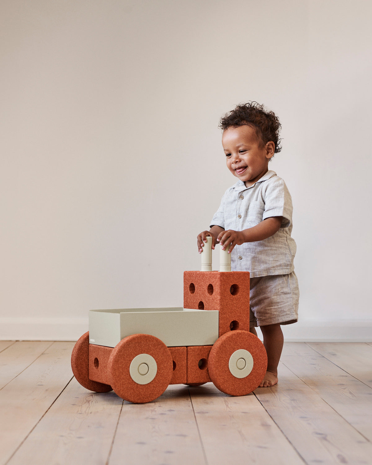 MODU 3-in-1 Lauflernwagen, Orange, Ansicht 2
