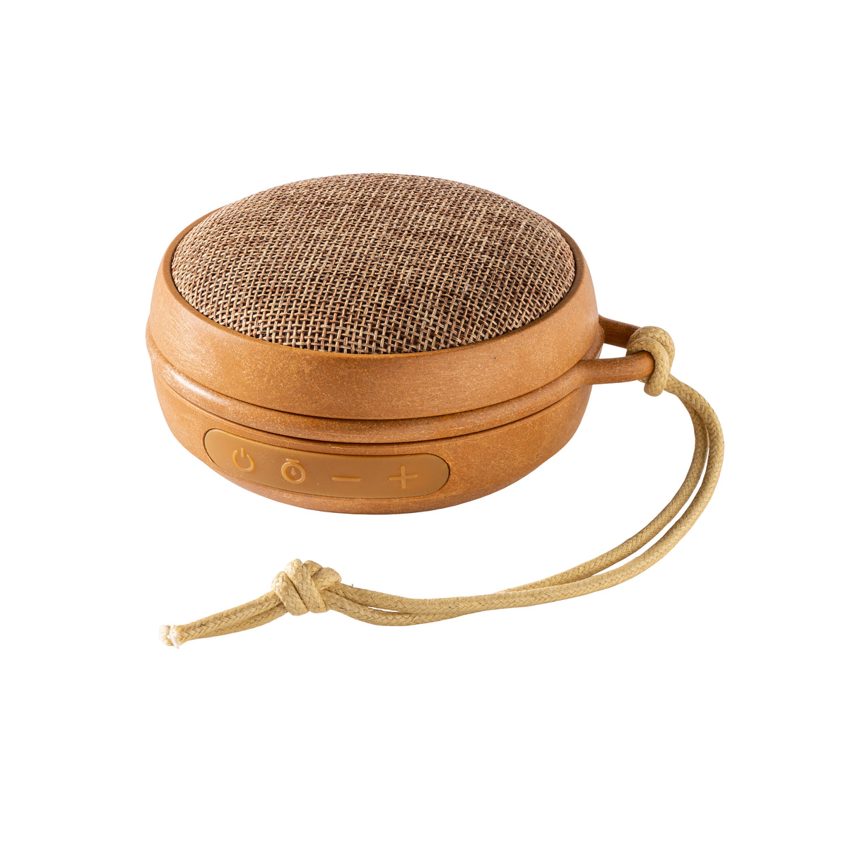 Membantu Echo01 White Noise Lautsprecher mit Baumwollband, Holz