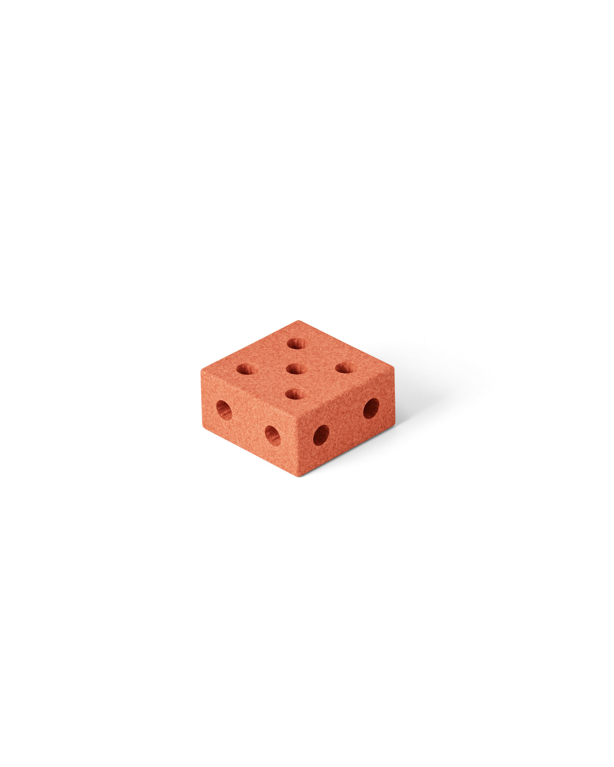MODU Block Square: quadratischer Baustein aus EPP-Schaum für MODU-Sets, Orange