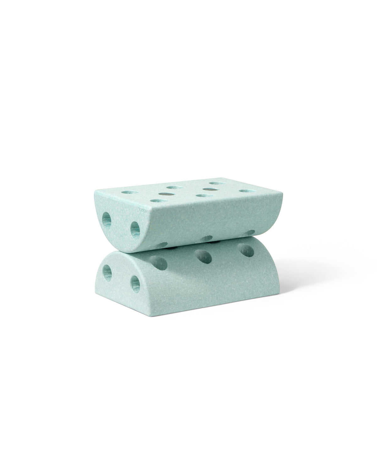 MODU Kids Stool: Kinderhocker aus zwei runden Schaumstoffblöcken, Mint, Ansicht 2