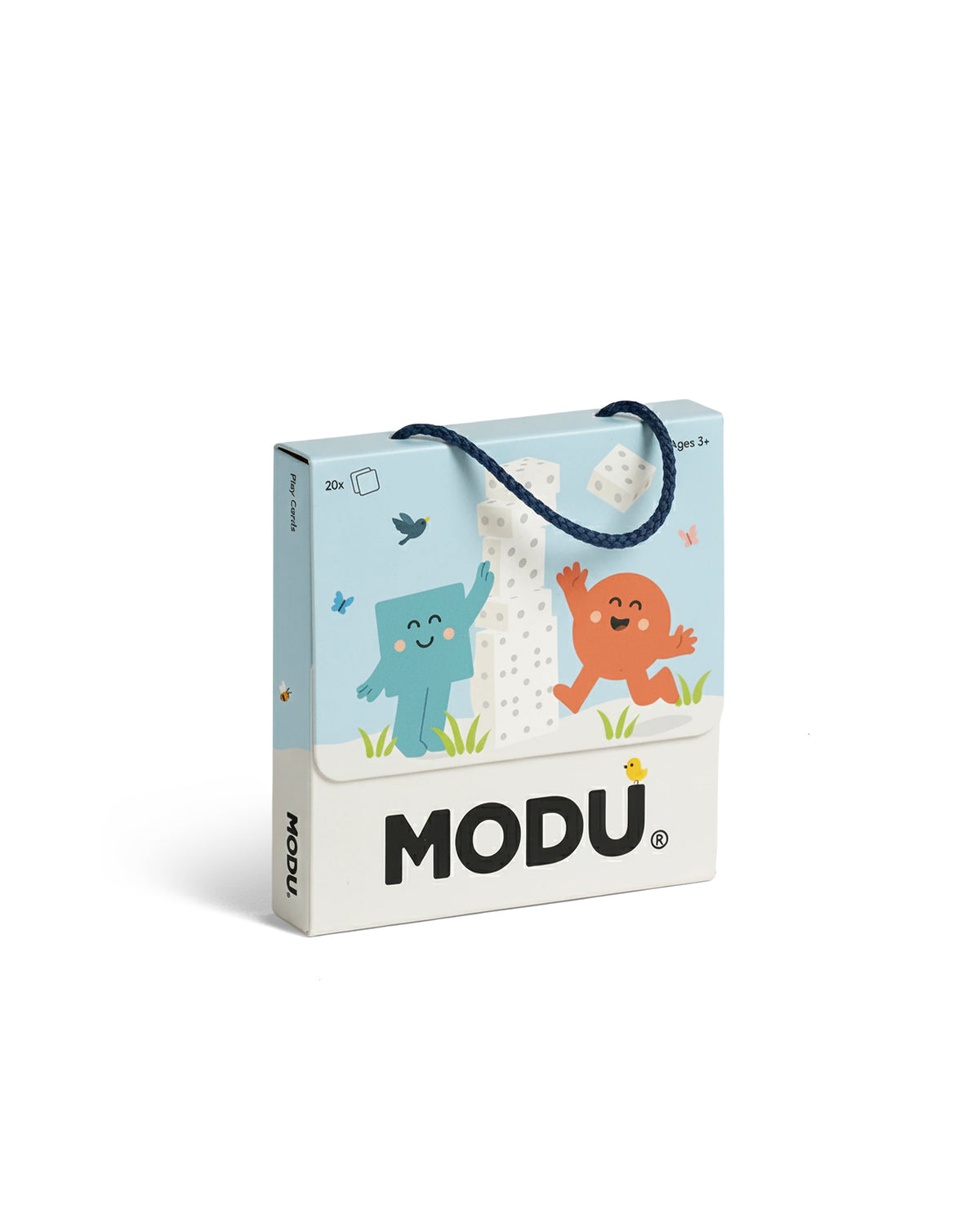 MODU Play Cards: Etui mit 20 deutschen Spielkarten für MODU-Bauten