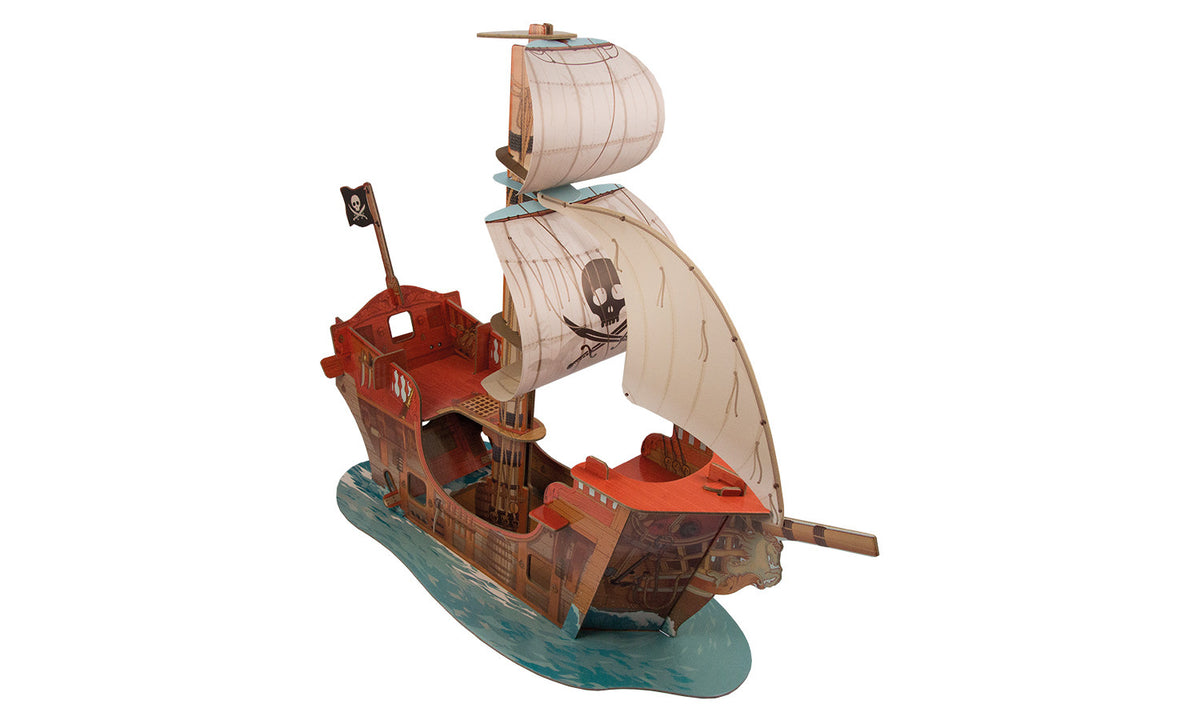 3D-Puzzle Piratenschiff
