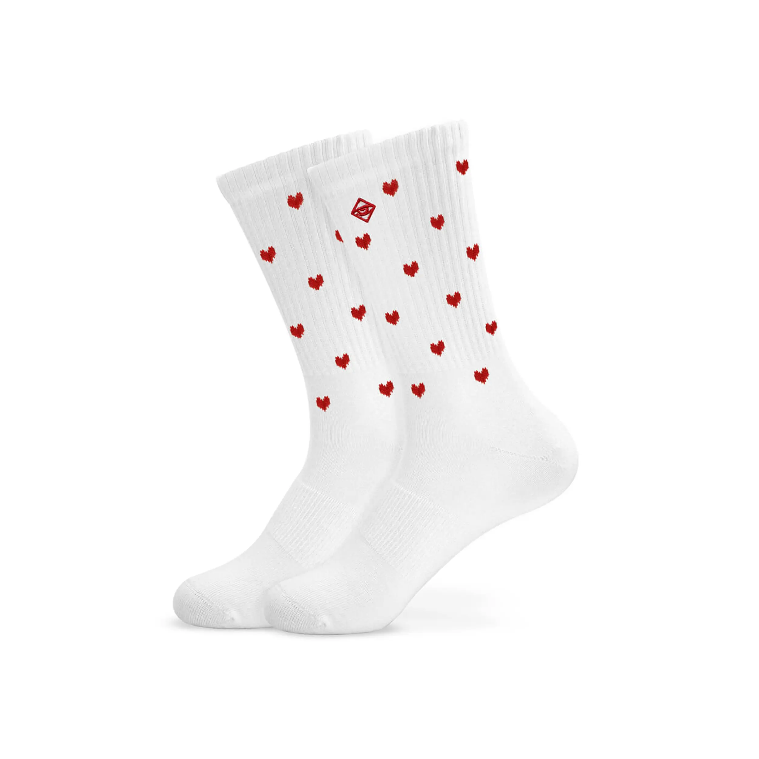 Red Hearts Tennissocken aus Baumwolle - 35-38 - Socken