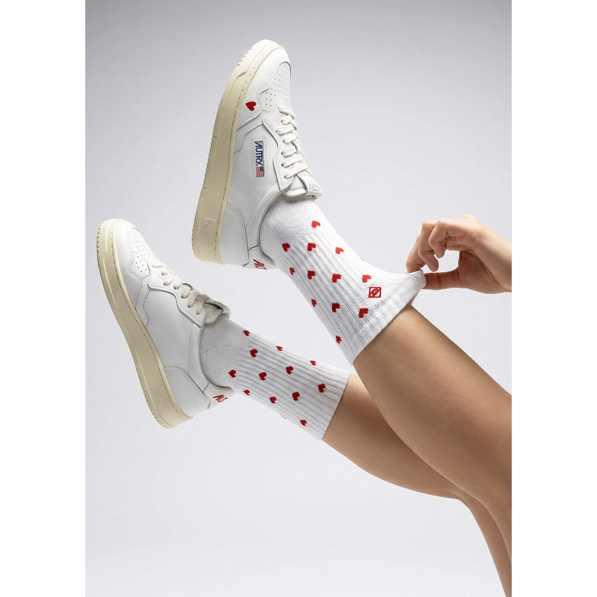 Red Hearts Tennissocken aus Baumwolle - Socken