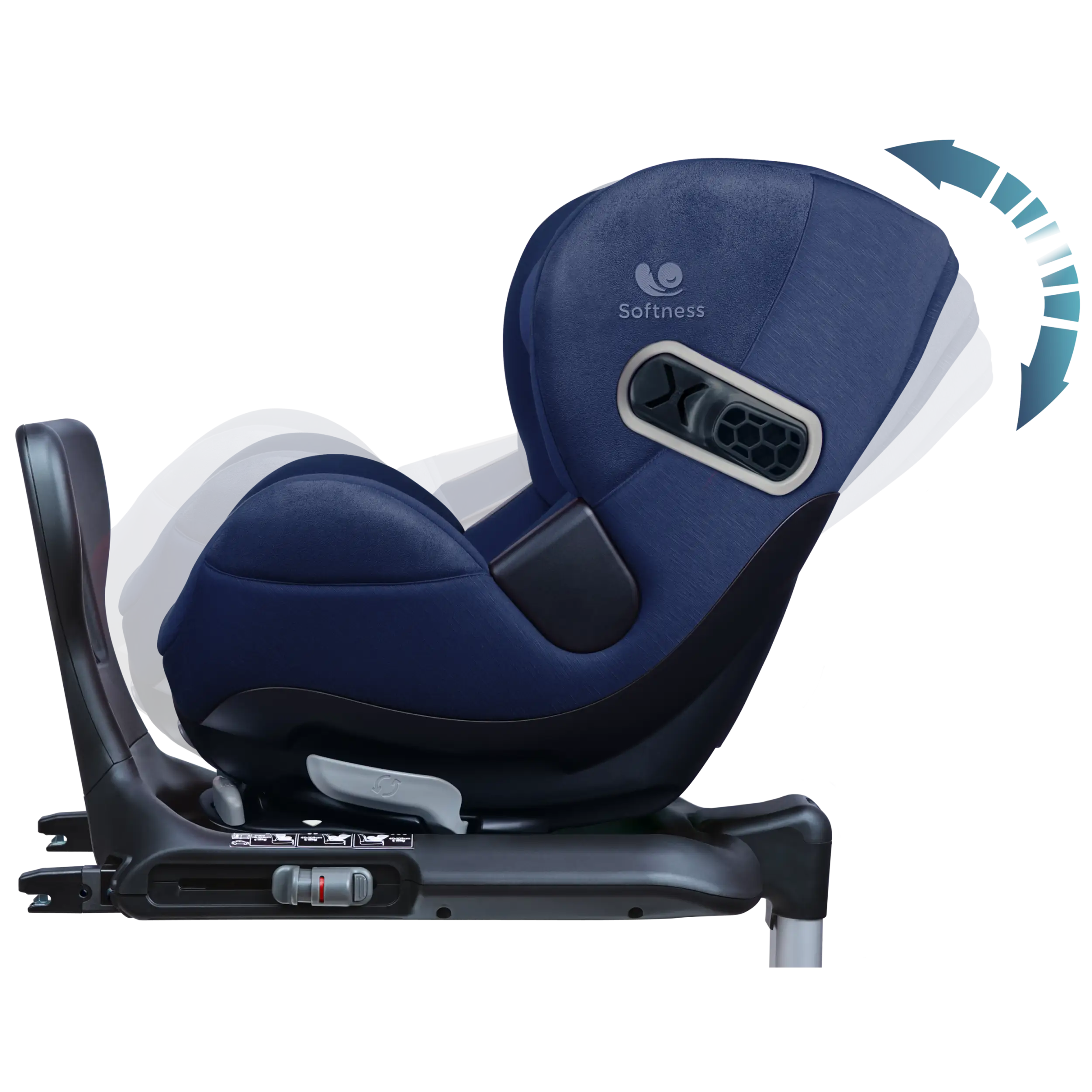 Renolux Gaïa Pro – i-Size Kindersitz - blue