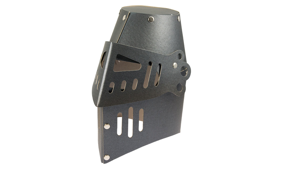 Ritterhelm Hartkarton schwarz