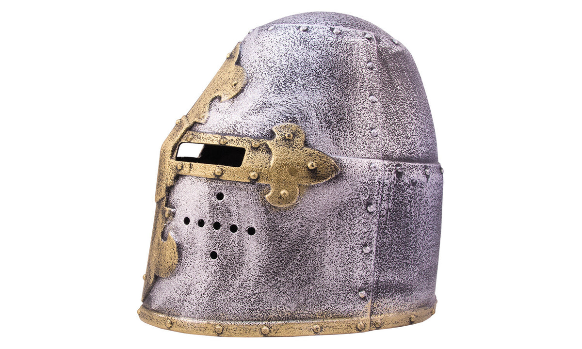 Ritterhelm Kunststoff Topfhelm Ansicht 3