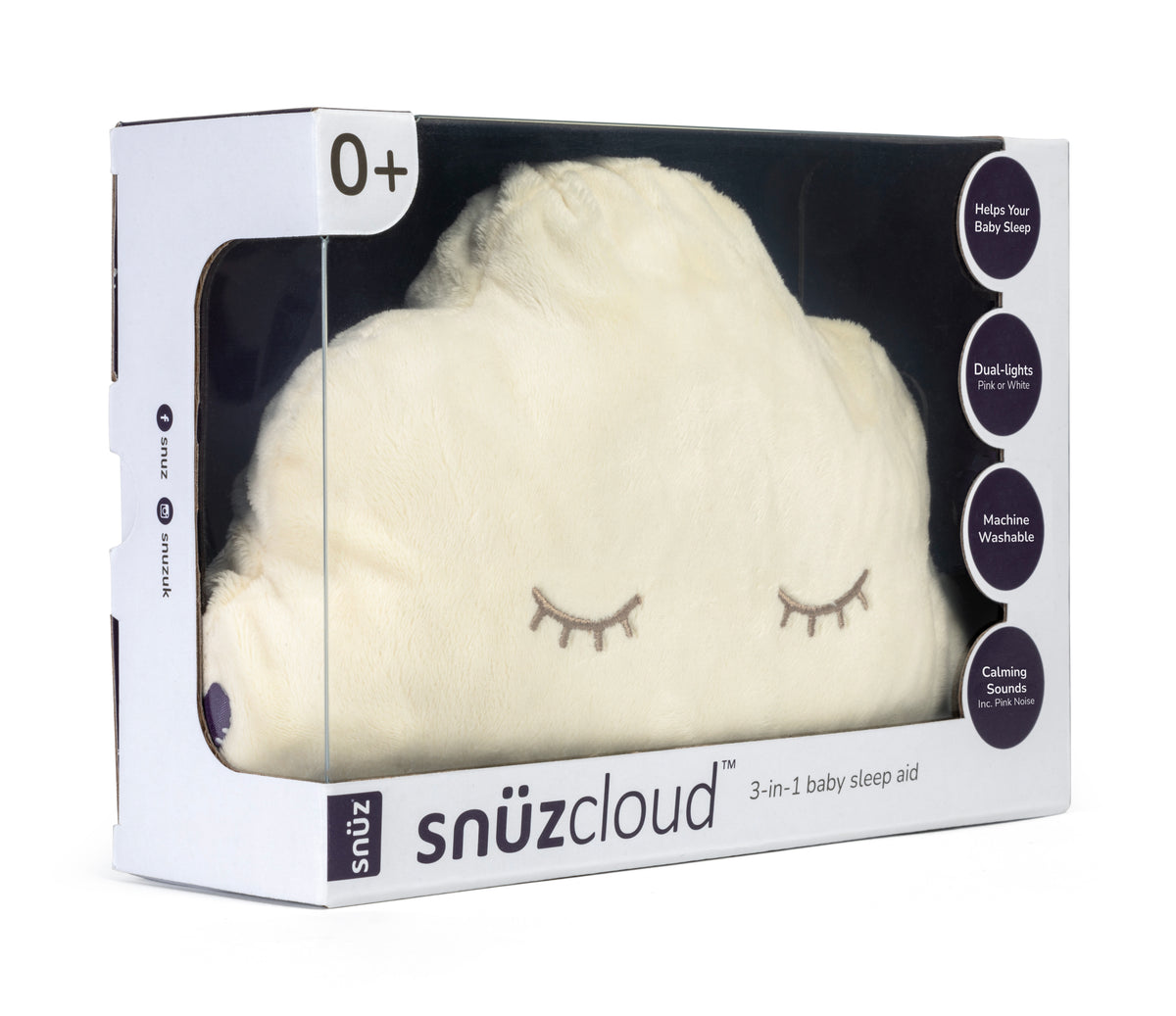 Snüz SnüzCloud Schlafwolke aus Stoff als Einschlafhilfe mit Nachtlicht, Ansicht 8