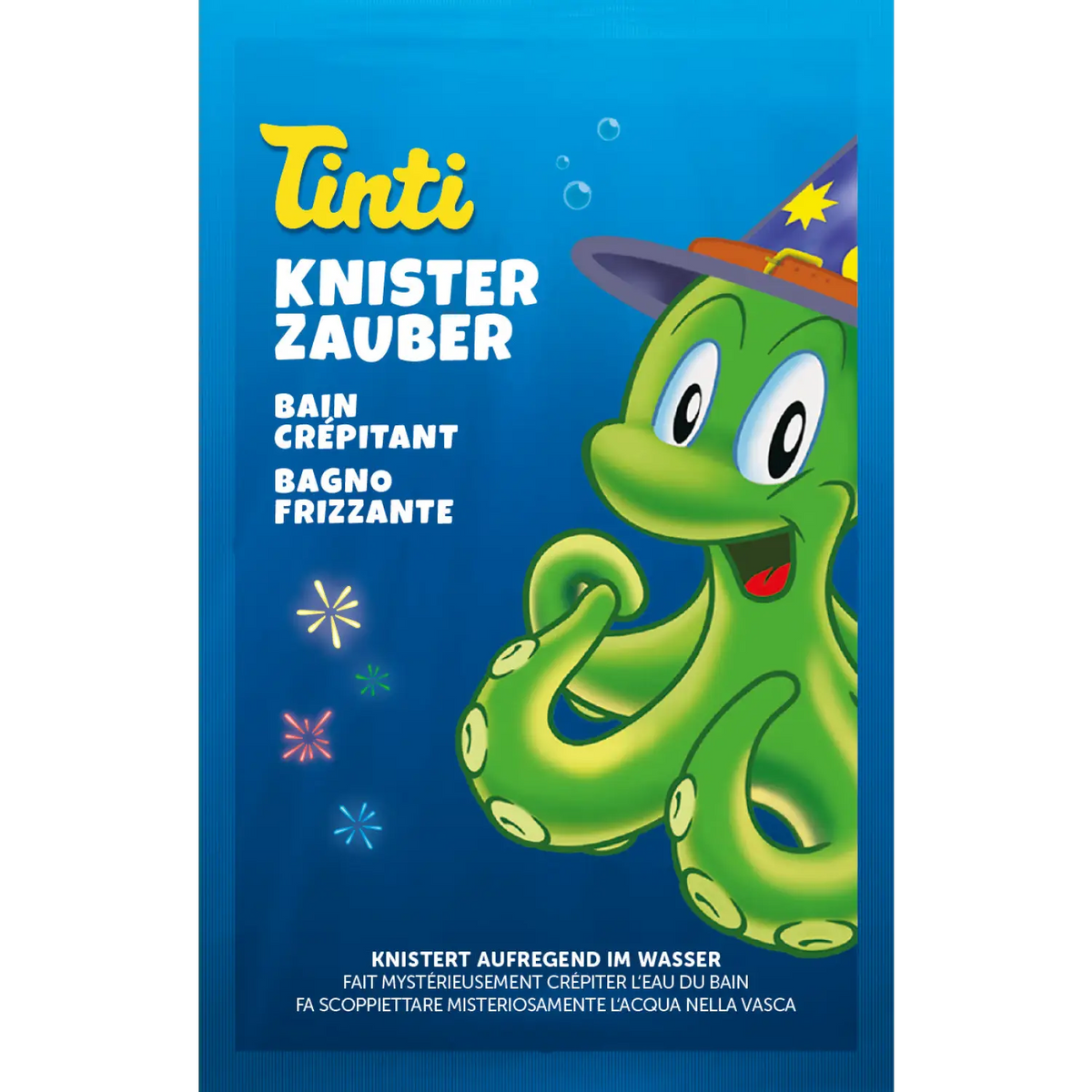 Tinti Badespaß-Set 5-teilig: knisternde Badekristalle Knisterzauber
