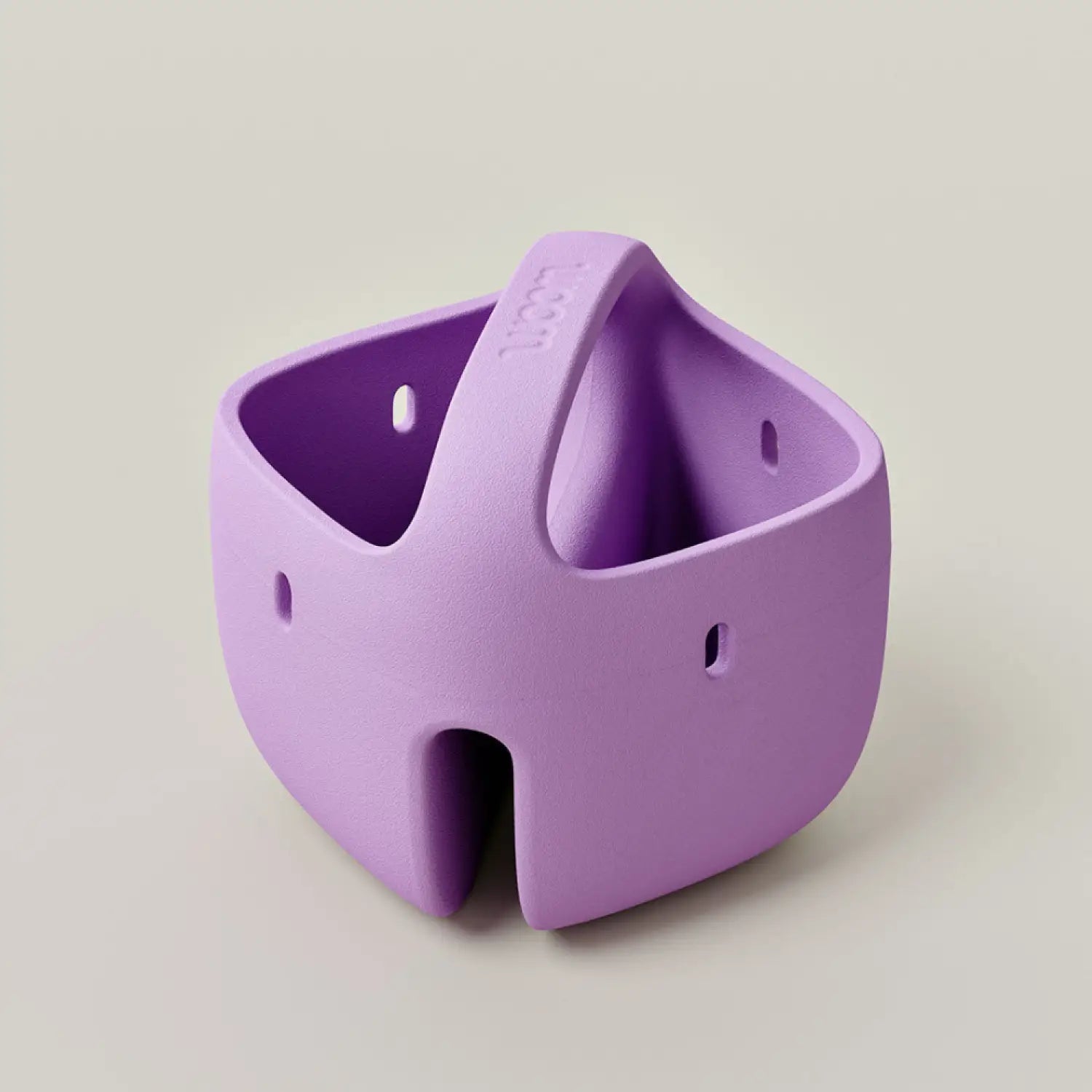 woom POP Kinderfahrradkorb mit Stifthalter - Purple